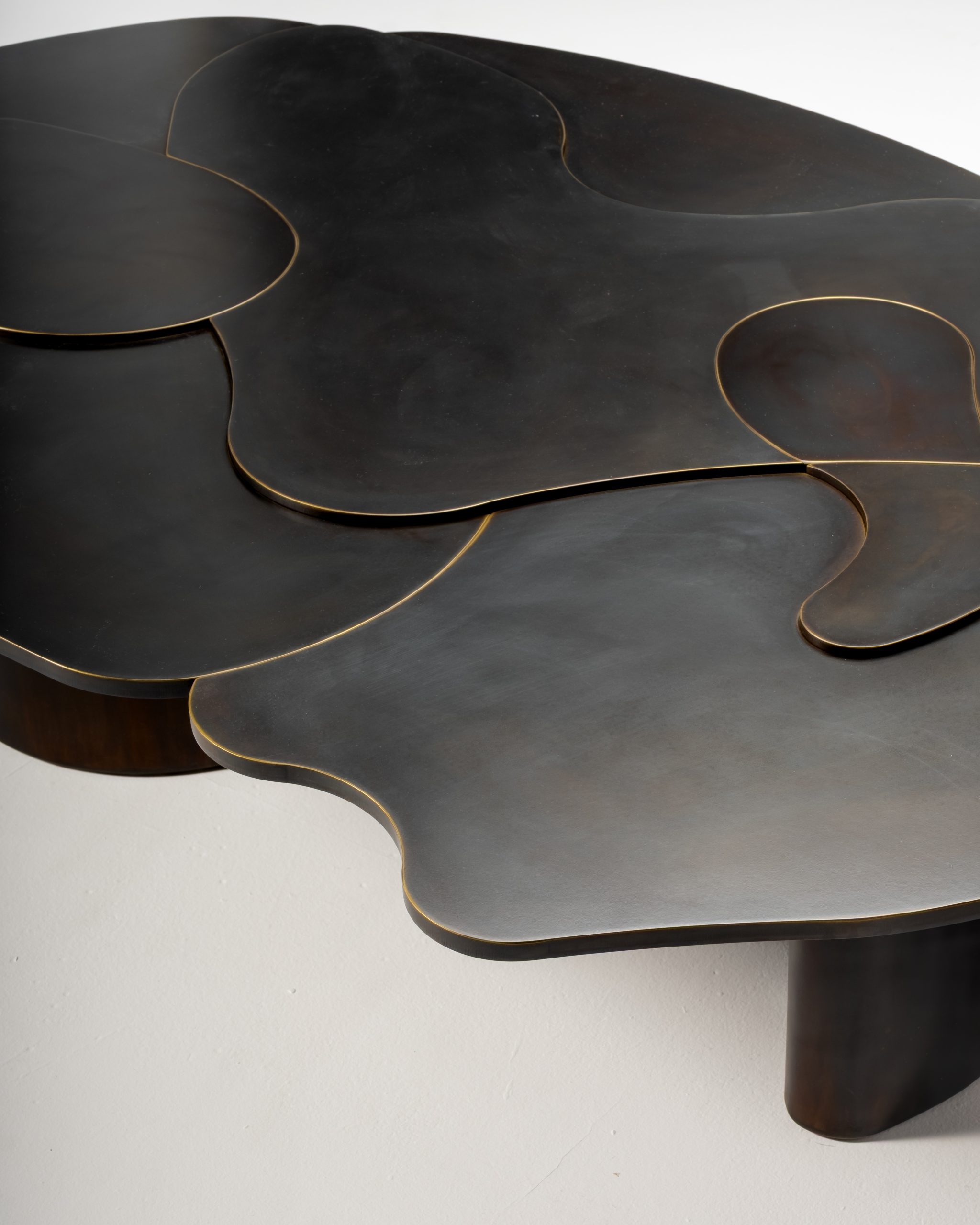 The finished Terralis coffee table, additional view.